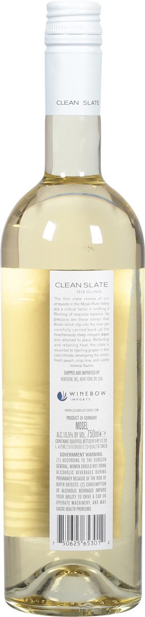 slide 11 of 11, Clean Slate Riesling 750 ml, 750 ml