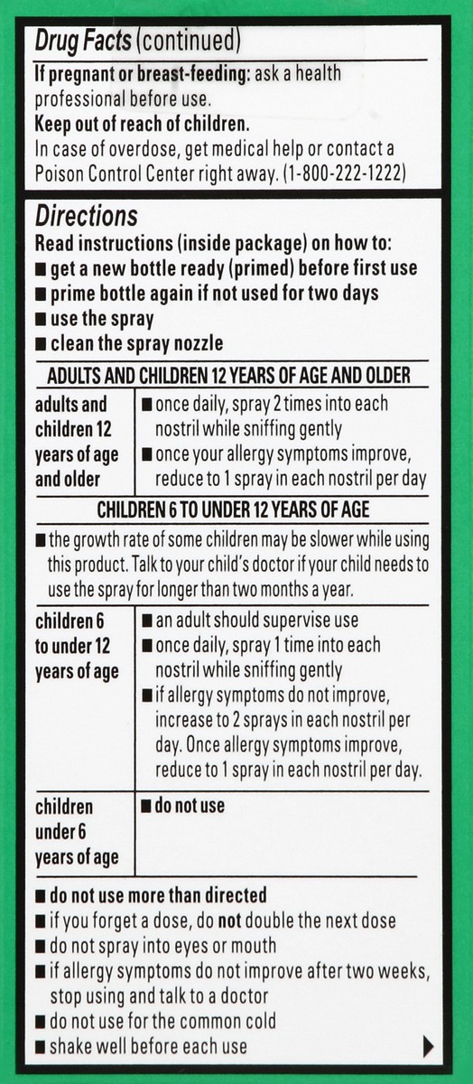 slide 2 of 6, Rhinocort 24 Hour Allergy Relief Budesonide Nasal Spray, 5 ml