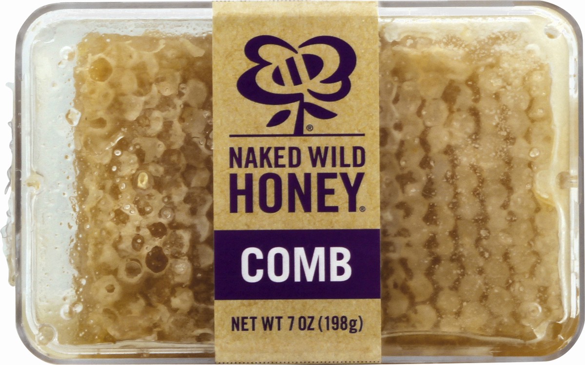 slide 1 of 12, Naked Wild Honey Honeycomb 7 oz, 7 oz