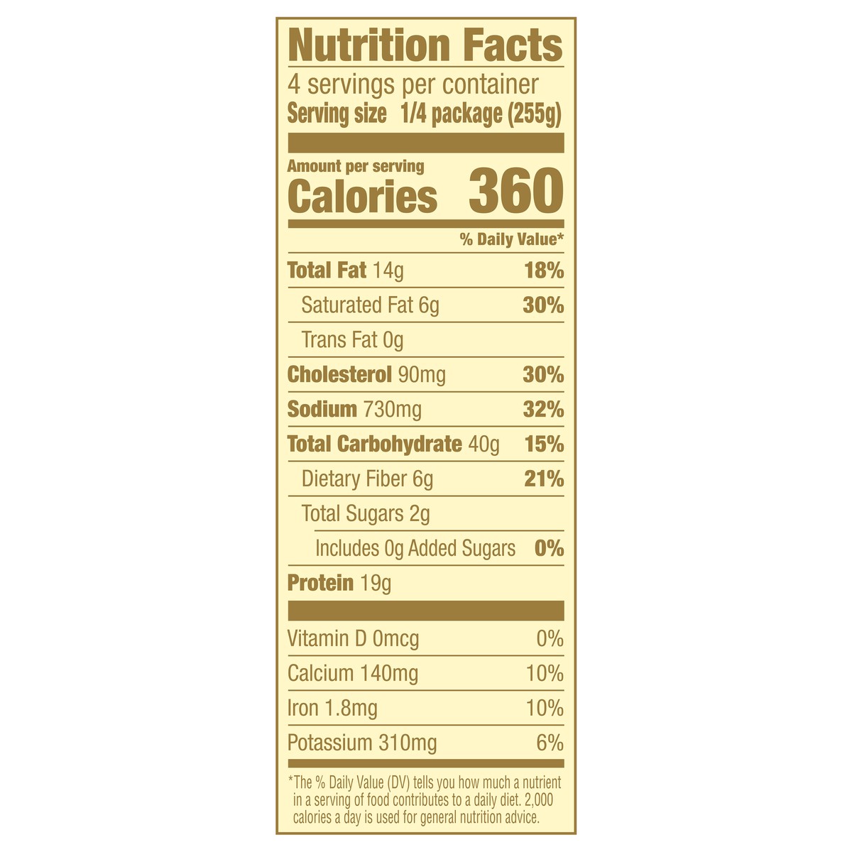 slide 6 of 11, Bertolli Chicken Florentine & Farfalle Family Size 36 oz, 36 oz