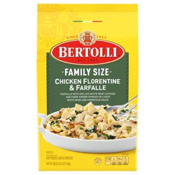 Bertolli Frozen Skillet Meals Family Size Chicken Florentine & Farfalle, 36 oz.