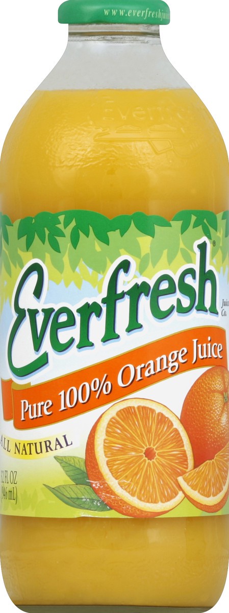 slide 2 of 4, Everfresh Orange Juice - 32 oz, 32 oz