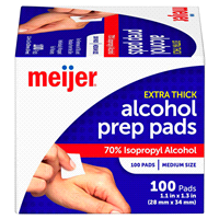 slide 8 of 25, Meijer Alcohol Swabs, 100 ct