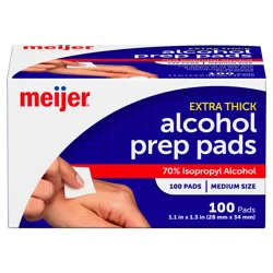 Meijer Alcohol Swabs