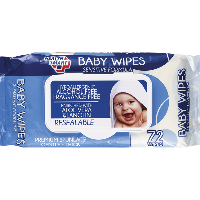 slide 1 of 1, White Rain Unscented Baby Wipes, 1 ct