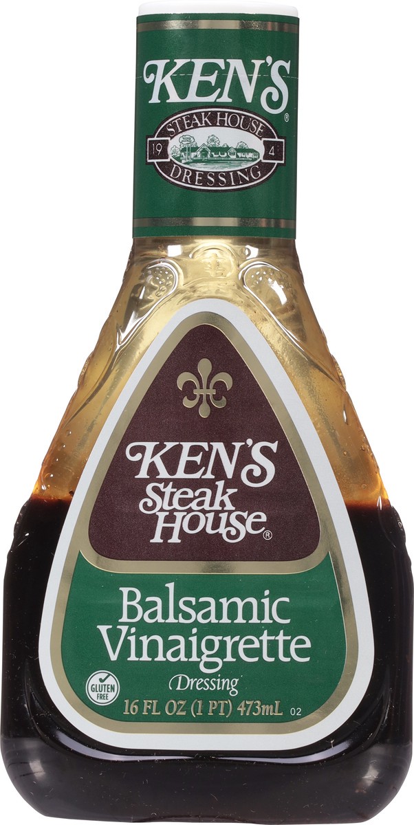 slide 12 of 13, Ken's Steak House Balsamic Vinaigrette Salad Dressing 16 fl oz, 16 fl oz