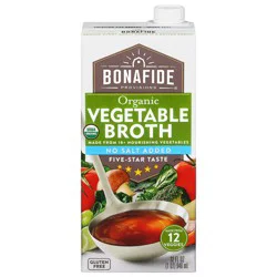 Bonafide Provisions Organic Vegetable Broth 32 fl oz
