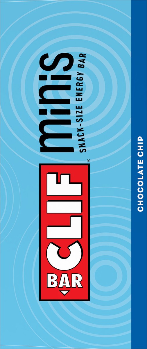 slide 4 of 9, CLIF BAR Minis - Chocolate Chip - Made with Organic Oats - 4g Protein - Non-GMO - Plant Based - Snack-Size Energy Bars - 0.99 oz. (20 Pack), 20 ct