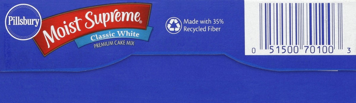 slide 2 of 6, Pillsbury Moist Supreme Cake Mix Classic White, 15.25 oz