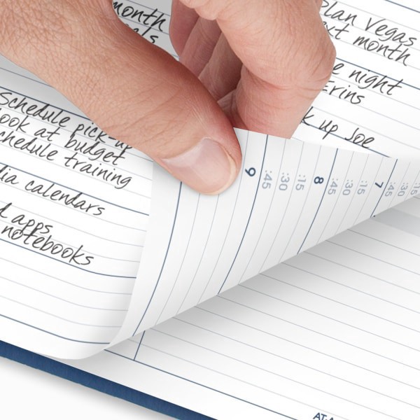 slide 10 of 10, AT-A-GLANCE® 2026 Weekly Appointment Book Planner, Blue, Large, 8 1/4"" x 11"", 1 ct