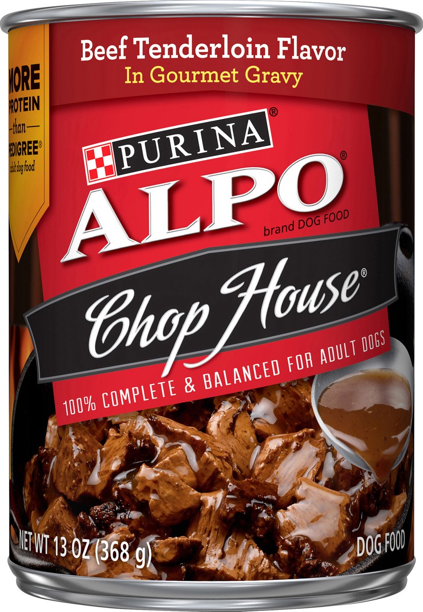 slide 5 of 7, ALPO Chop House Dog Food 13 oz, 13 oz