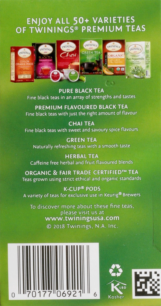 slide 5 of 9, Twinings Pomegranate Raspberry & Strawberry Green Tea - 20 ct, 20 ct