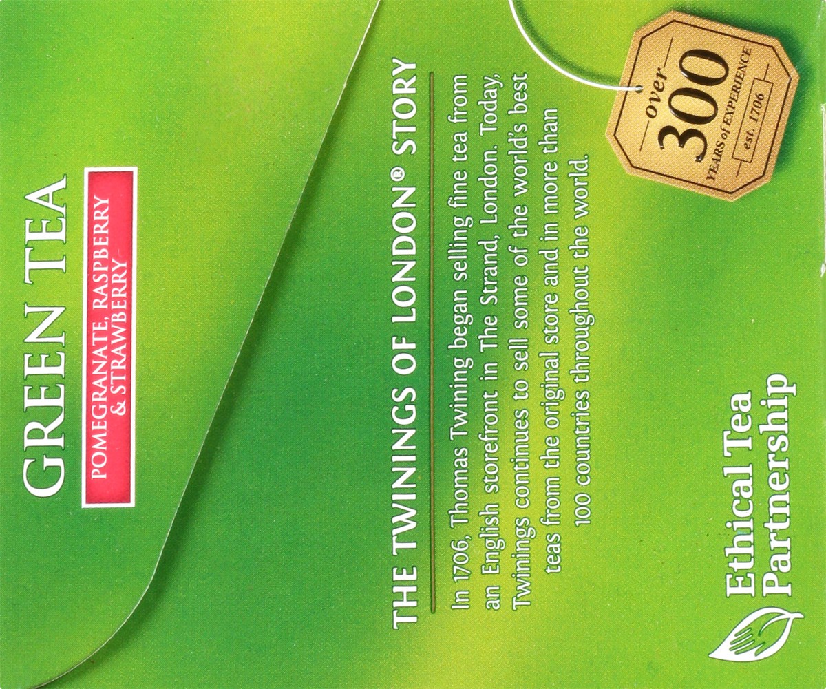 slide 7 of 9, Twinings Pomegranate Raspberry & Strawberry Green Tea - 20 ct, 20 ct