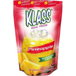 Klass Aguas Frescas Pineapple Drink Mix 14.1 oz