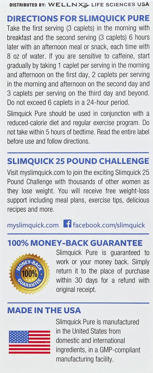 slide 3 of 5, SLIMQUICK Weight Loss 60 ea, 60 ct