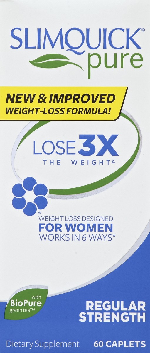 slide 1 of 5, SLIMQUICK Weight Loss 60 ea, 60 ct