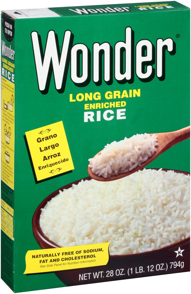 slide 1 of 1, Wonder Long Grain Rice, 28 oz