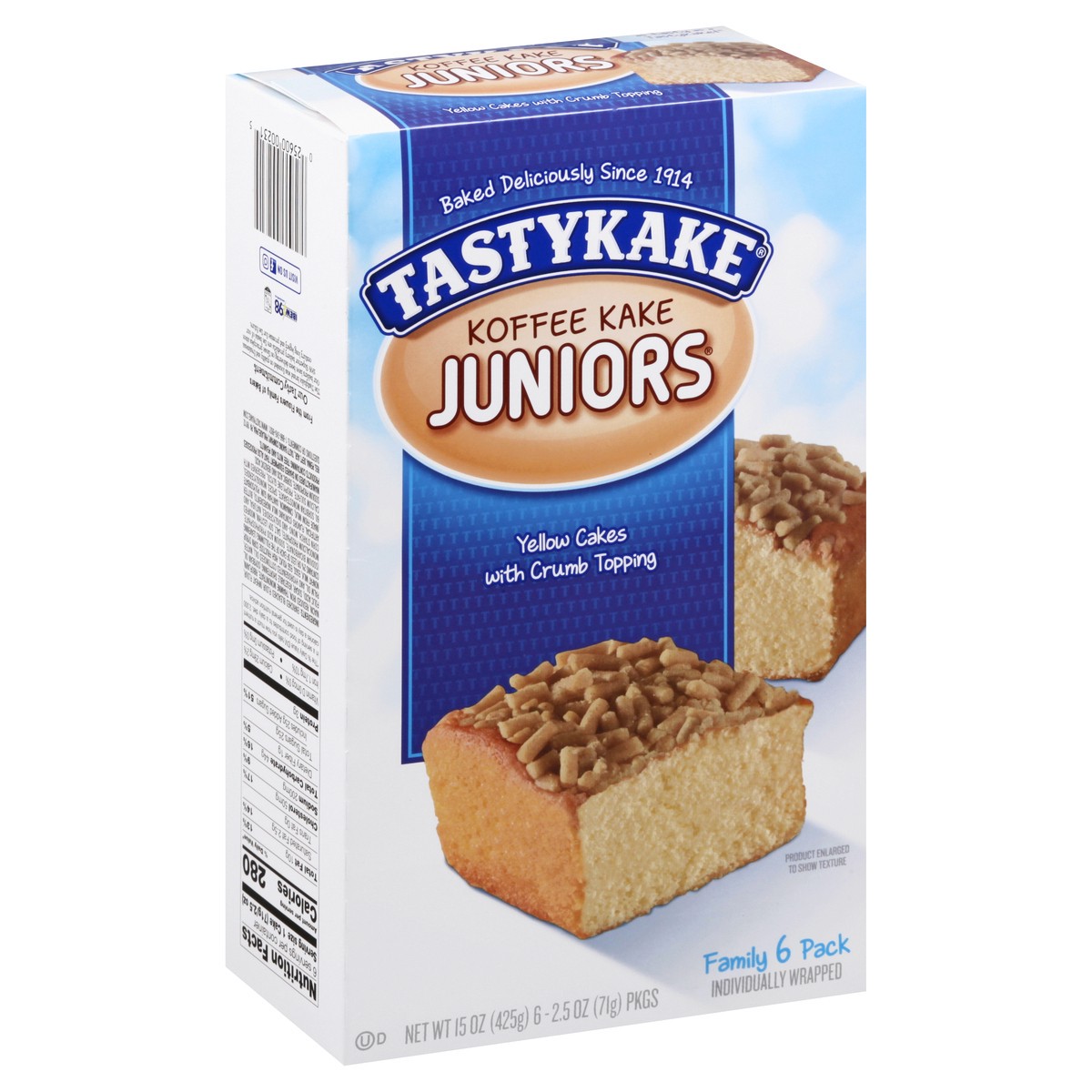 slide 2 of 9, Tastykake Juniors Family 6 Pack Koffee Kake 6 ea, 6 ct