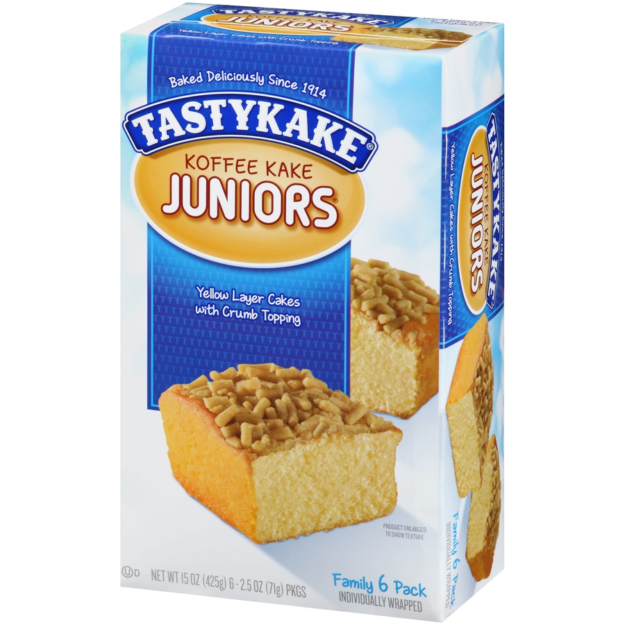 slide 3 of 8, Tastykake Koffee Kake Juniors, 12 oz
