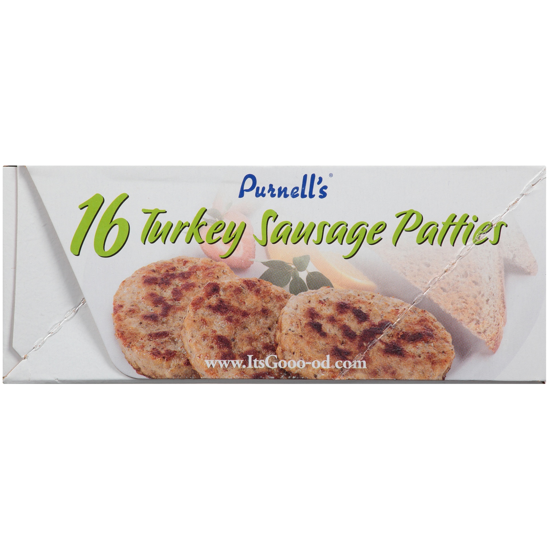 slide 4 of 8, Purnell's "Old Folks" Turkey Sausage Patties, 23 oz