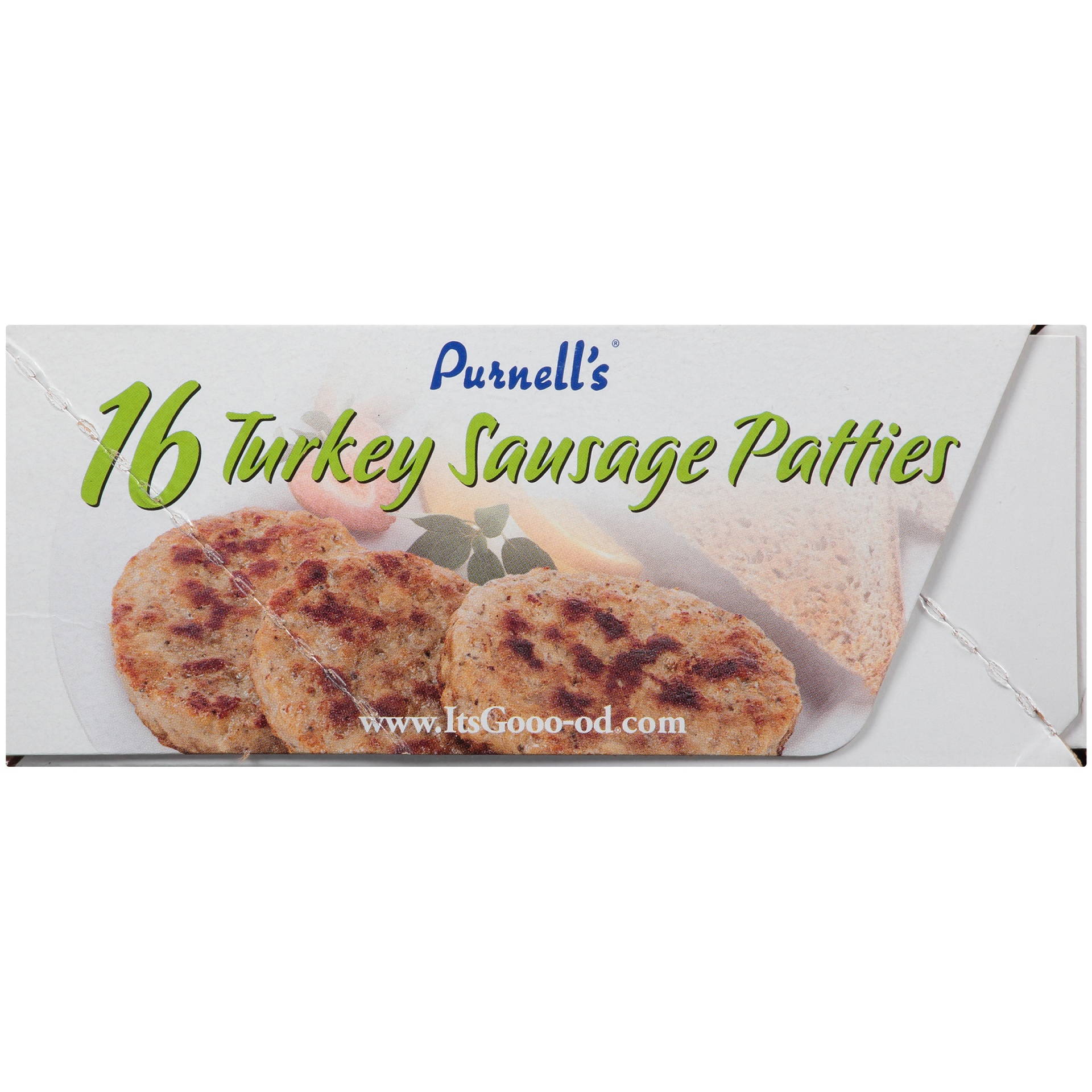 slide 5 of 8, Purnell's "Old Folks" Turkey Sausage Patties, 23 oz