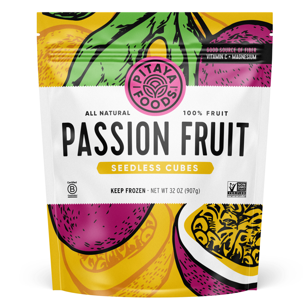 slide 1 of 1, Pitaya Foods Natural Passion Fruit Bite-Sized Pieces 32 oz, 32 oz