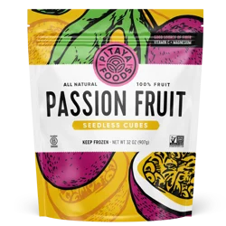 Pitaya Foods Natural Passion Fruit Bite-Sized Pieces 32 oz