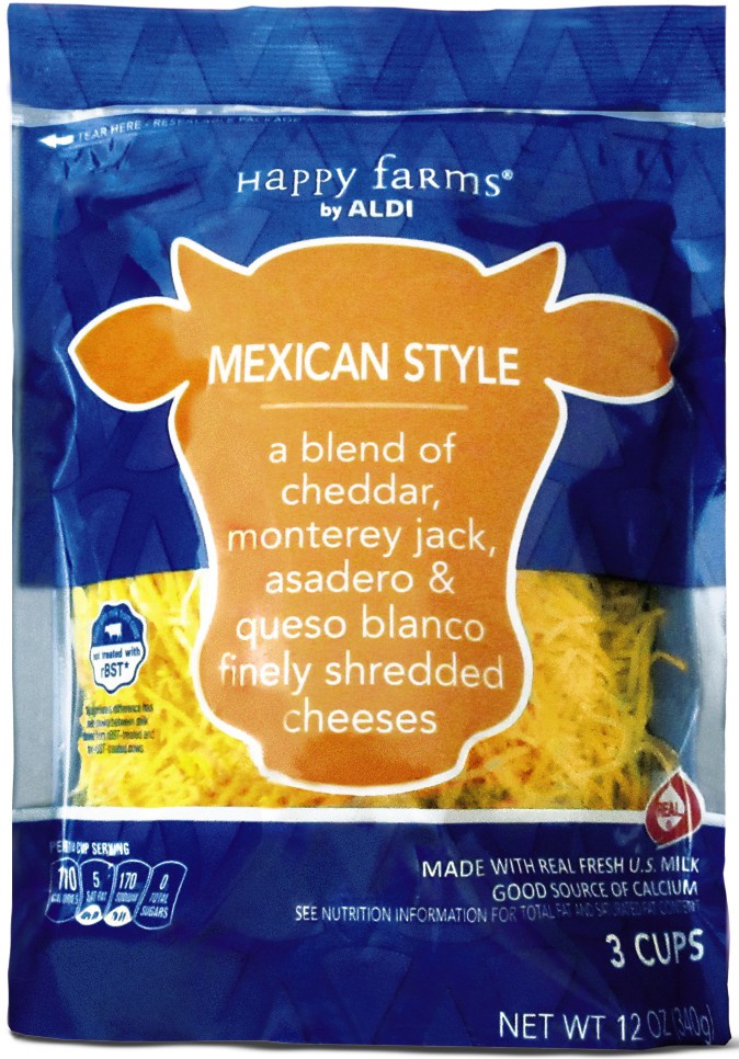 Happy Farms Shredded Mexican Cheese 12 oz Shipt