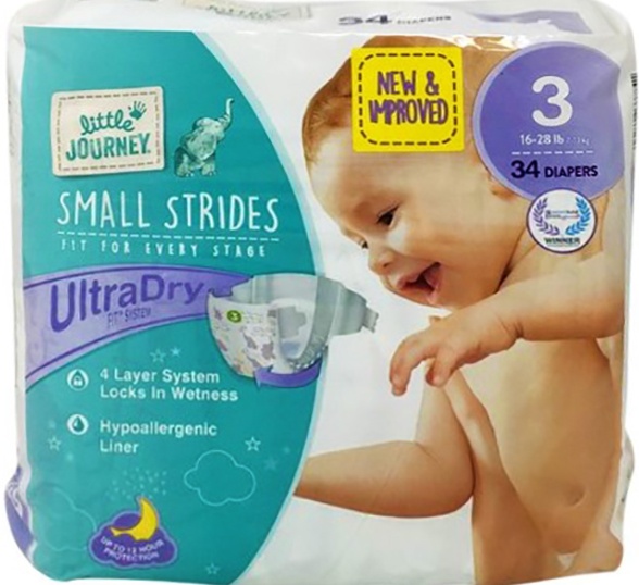 Little Journey Jumbo Pack Diapers Size 3 34 ct Shipt