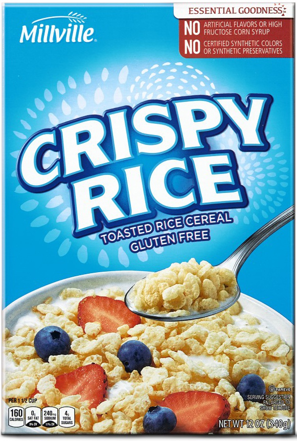 Millville Crispy Rice Cereal 12 oz Shipt