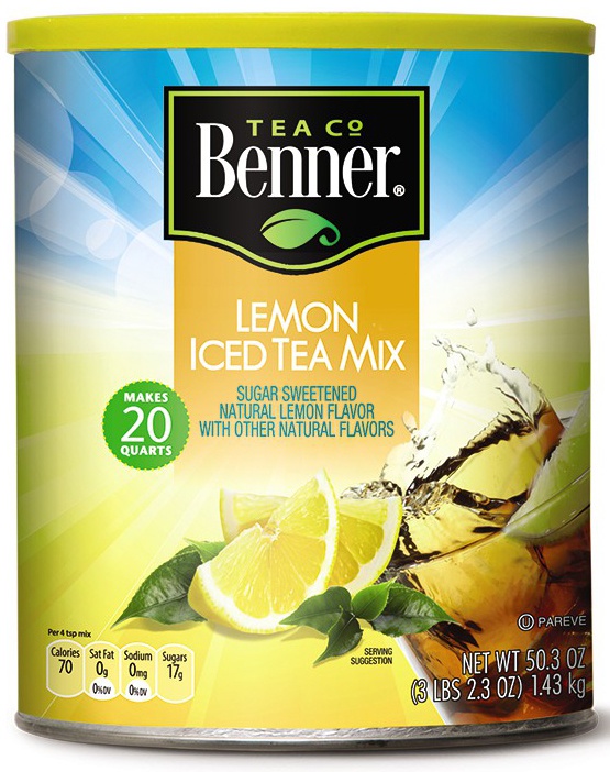 slide 1 of 1, Benner Tea Co. Iced Tea Mix, 47.2 oz