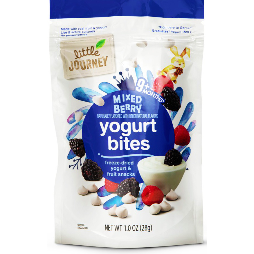 little journey yogurt bites nutrition