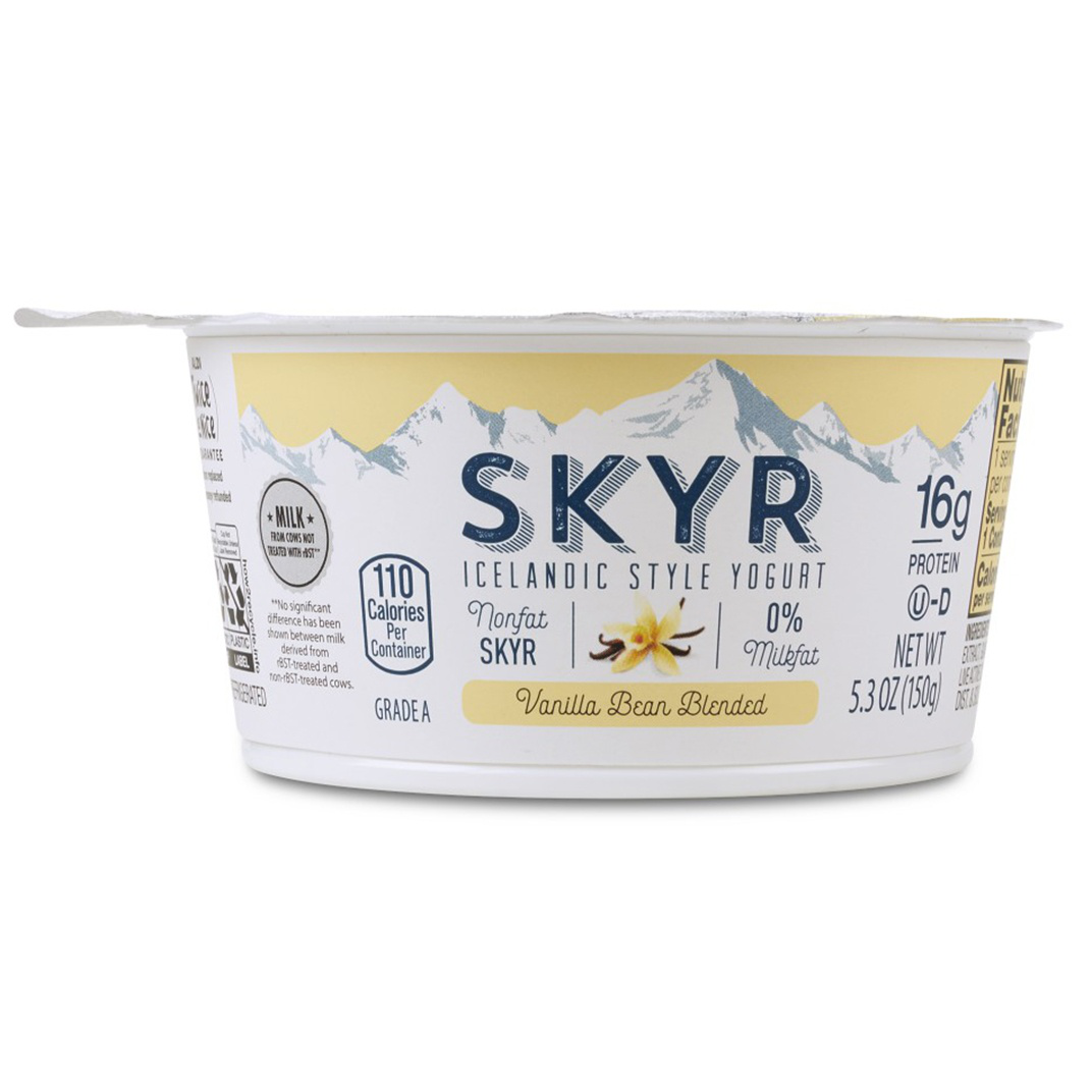 slide 1 of 1, Friendly Farms Icelandic Style Nonfat Skyr Vanilla Yogurt, 5.3 oz