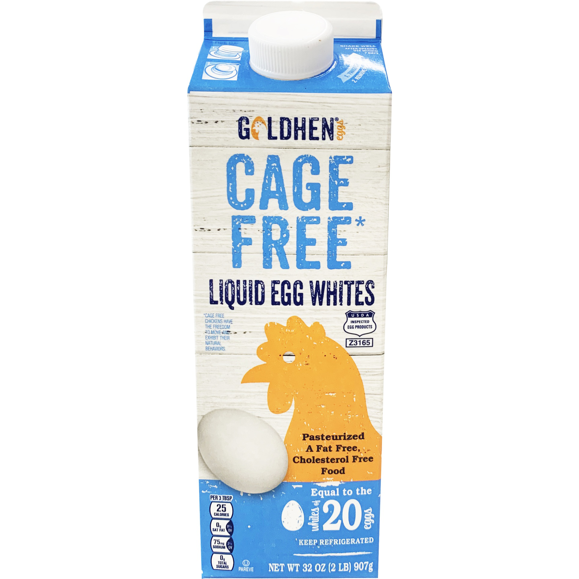 slide 1 of 1, Goldhen Liquid Egg Whites, 32 oz