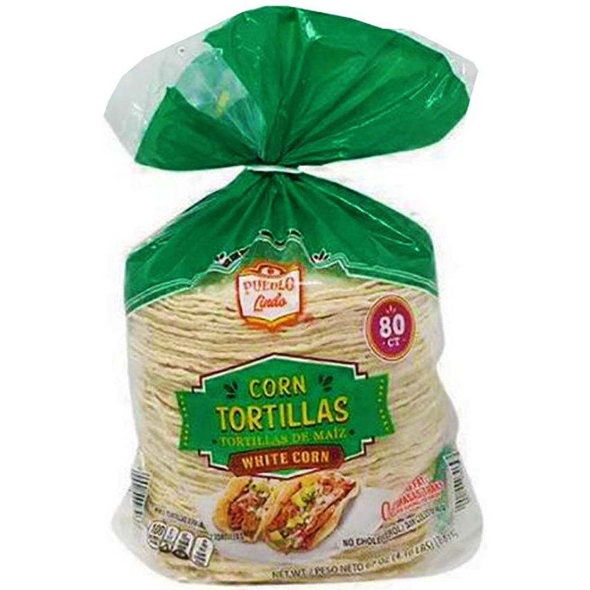 slide 1 of 1, Pueblo Lindo Corn Tortillas, 80 ct