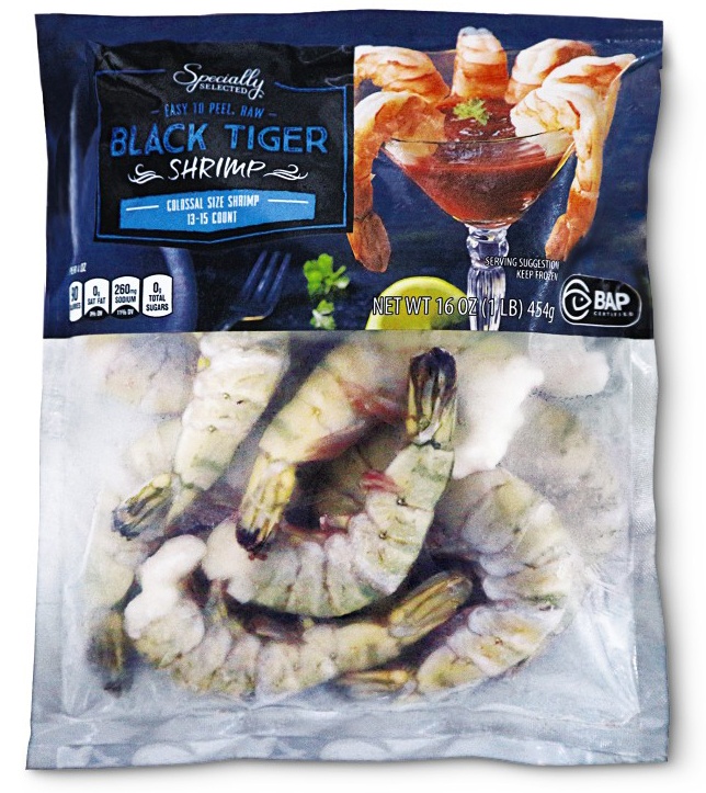 Aqua Shrimp出品 Specially Selected Black Tiger Shrimp 16 oz | shipt