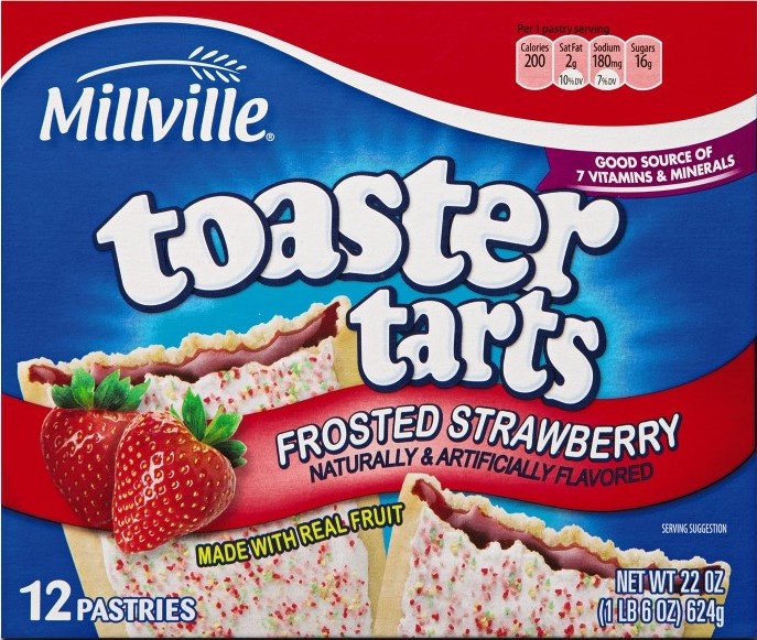 Millville Strawberry Toaster Tarts 12 ct Shipt