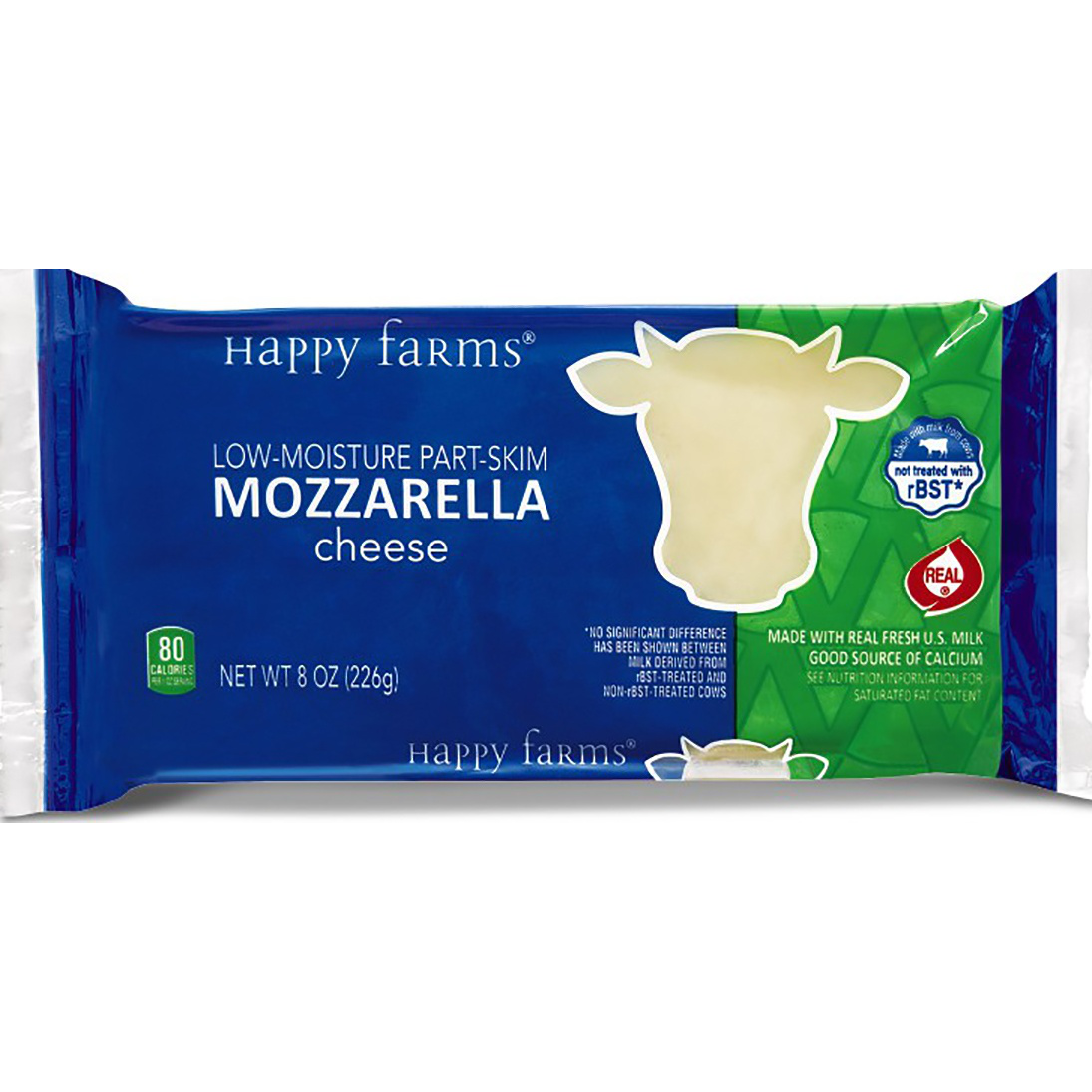 Happy Farms Mozzarella Cheese Block 8 oz Shipt