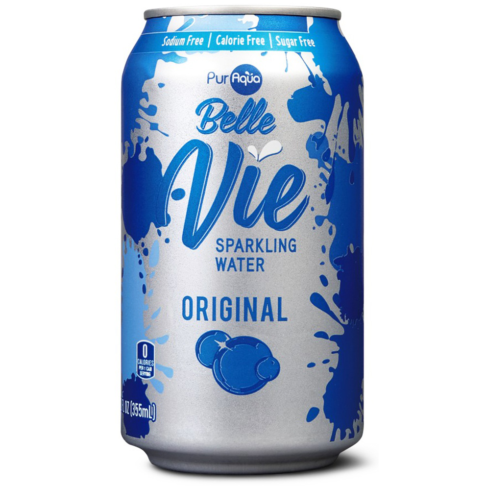 PurAqua Original Belle Vie Sparkling Flavored Water 12 fl oz | Shipt