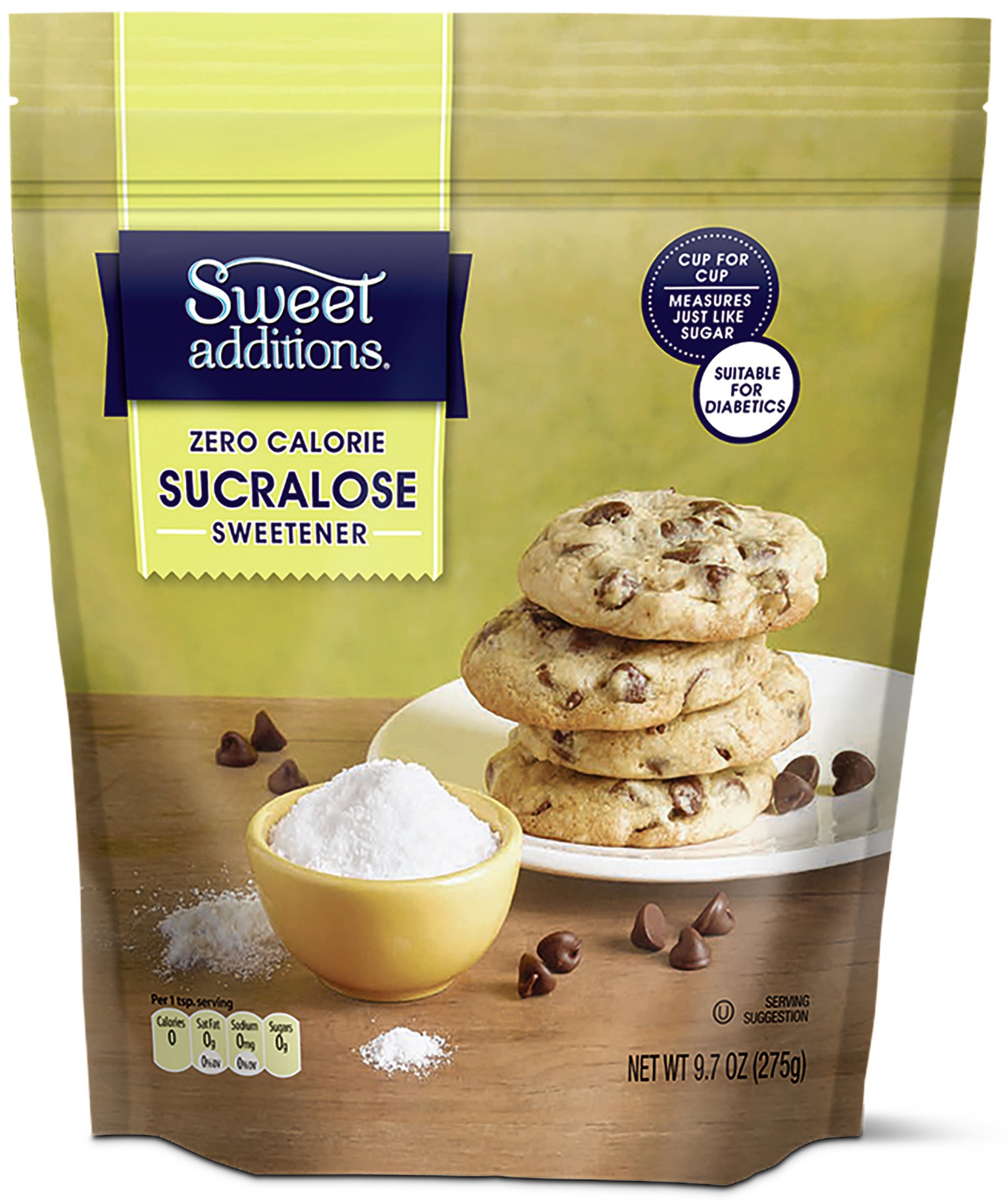 slide 1 of 1, Sweet Additions Sucralose No Calorie Sweetener, 9.7 oz