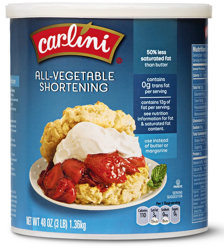 slide 1 of 1, Carlini Vegetable Shortening, 48 oz