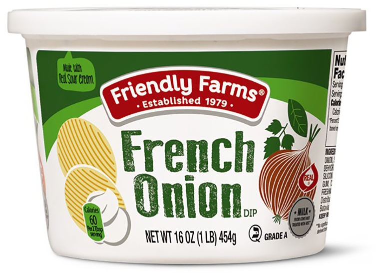 slide 1 of 1, Friendly Farms French Onion Dip, 16 oz