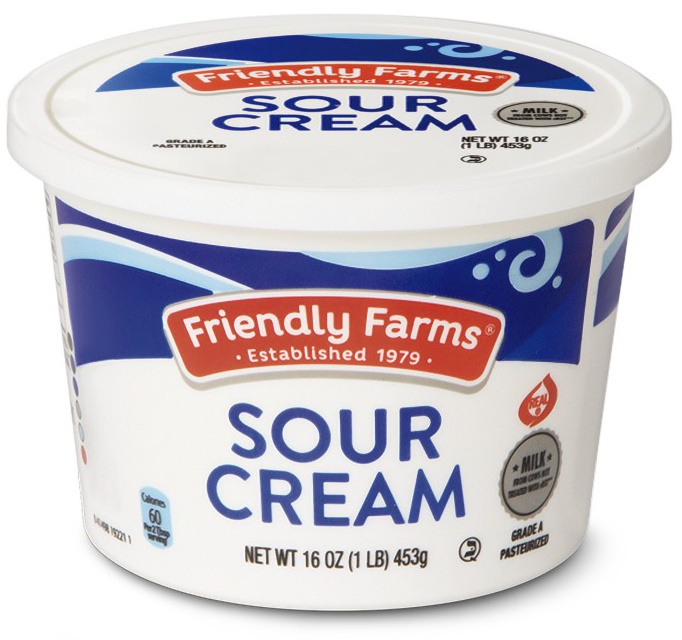 slide 1 of 1, Friendly Farms Sour Cream, 16 oz