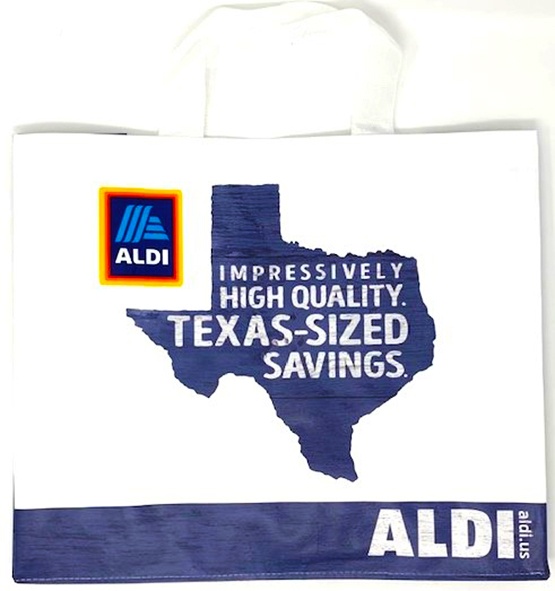 slide 1 of 1, ALDI Large Texas Eco-Friendly Bag, 1 ct