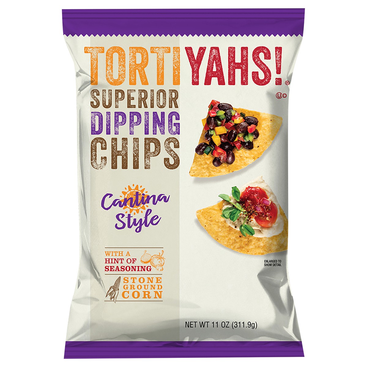 slide 11 of 11, Tortiyahs! Dipping Chips, Superior, Cantina Style 11 Oz, 11 oz