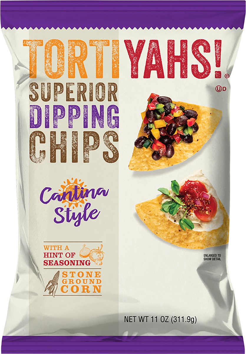 slide 4 of 11, Tortiyahs! Dipping Chips, Superior, Cantina Style 11 Oz, 11 oz