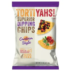 Tortiyahs! Dipping Chips, Superior, Cantina Style 11 Oz