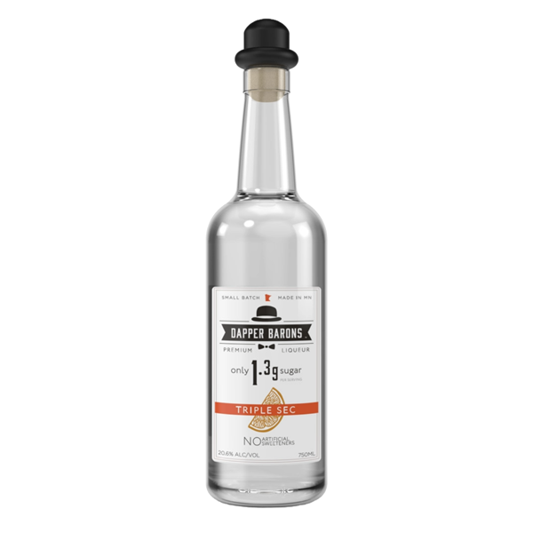 slide 1 of 1, Dapper Barons Triple Sec, 750 ml