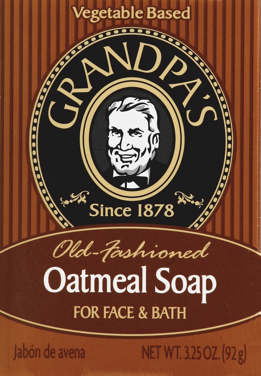 slide 3 of 5, The Grandpa Soap Co. Oatmeal Soap 3.25 oz, 1 ct