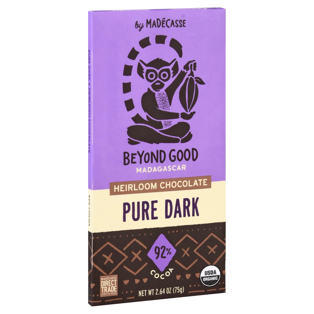 slide 2 of 9, Beyond Good 92% Cocoa Madagascar Pure Dark Chocolate Bar, 2.64 oz
